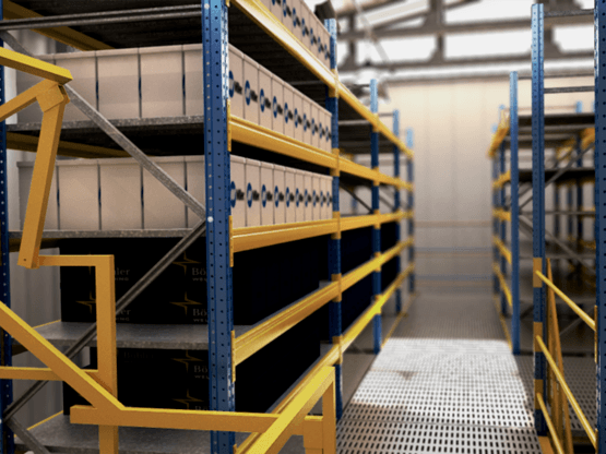 MEZZANINE RACKING SYSTEM