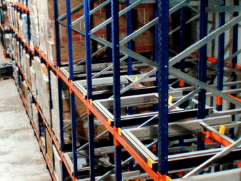 PUSH BACK RACKING SYSTEM